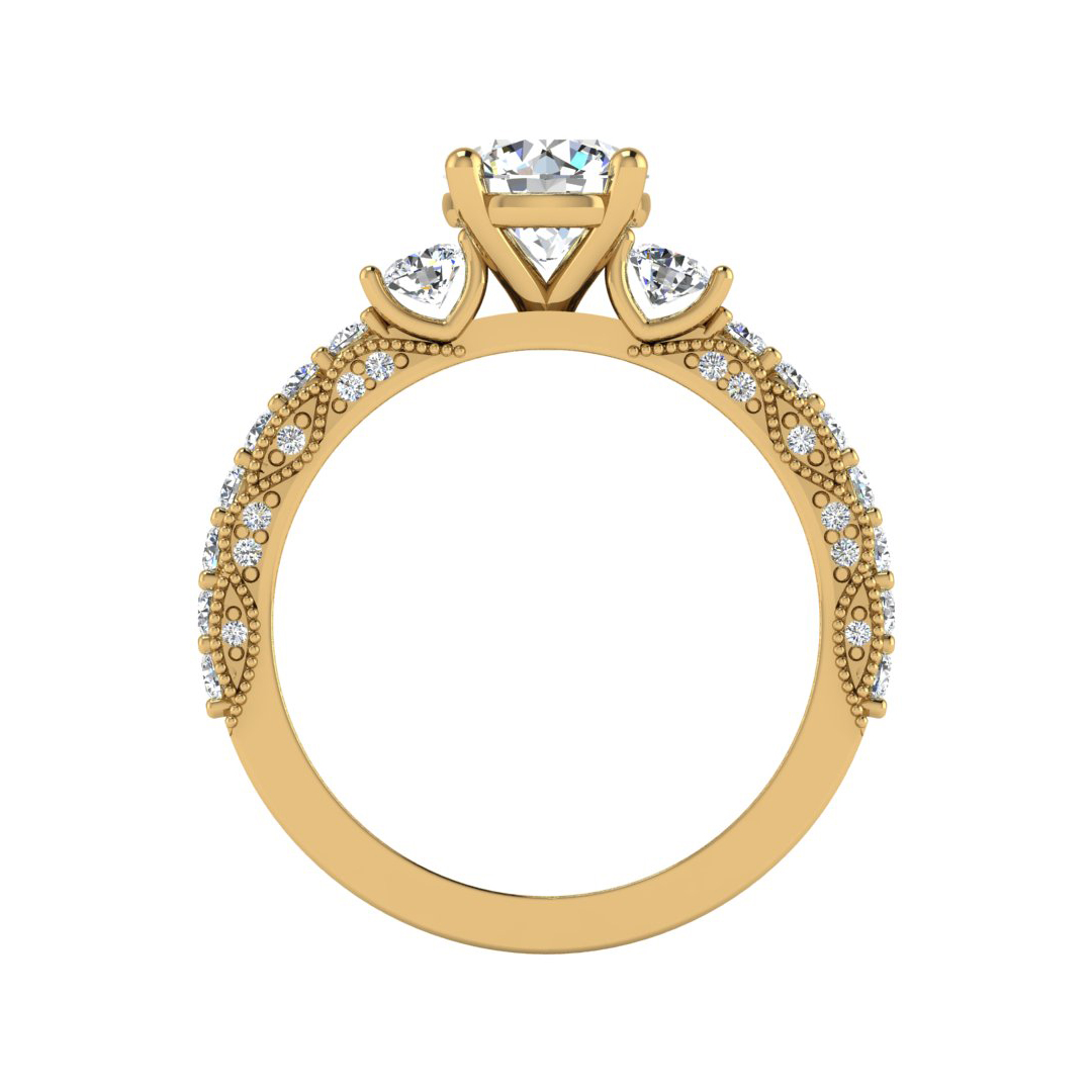 Heidi Accented Engagement Ring